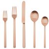 20 Pcs Set Stile Ice Bronzo Flatware Set