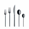 Set 05 Piece Due Oro Nero  Flatware Set