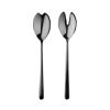 Salad Servers (Fork And Spoon) Linea Oro Nero