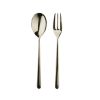 Serving Set Fork Spoon Linea Champ