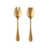 Salad Servers (Fork And Spoon) Vintage Oro