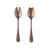 Salad Servers (Fork And Spoon) Vintage Bronzo