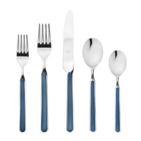 20 Piece Set Fantasia Blue Flatware Set