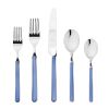 Place Set 5 Piece Fantasia Lavender Flatware Set