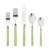 20 Piece Set Fantasia Acid Green Flatware Set