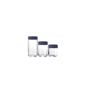 Set 25-35-70 Oz Urano Canisters Materic Cobalt