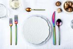 5 Piece Place Setting Due Rainbow Flatware Set