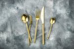 Serving Set(Fork & Spoon) Due Oro