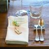 5 Piece Place Setting Epoque Pewter Champagne Flatware Set