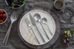 Salad Servers (Fork And Spoon) Linea Ice Flatware Set