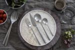 Serving Set (Fork And Spoon) Linea Ice Flatware Set