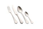 Serving Set (Fork And Spoon) Dolce Vita Pewter Champagne Flatware Set