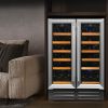 40 Bottle Dual Zone Under Counter Wine Cooler