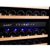 166 Bottle Dual Zone Stainless Steel Wine Refrigerator