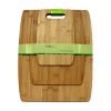 Oceanstar 3-Piece Bamboo Cutting Board Set CB1156 - CB1156