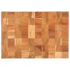 Chopping Board 19.7"x13.4"x1.5" Solid Acacia Wood - Brown