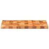 Chopping Board 23.6"x15.7"x1.5" Solid Acacia Wood - Brown