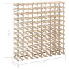 Wine Rack for 120 Bottles Solid Pinewood