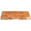 Chopping Board 23.6"x15.7"x1.5" Solid Acacia Wood - Brown