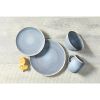 Blue 16-Piece Porcelain Dinnerware Set