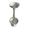 Lotus 2 Tier Fruit Bowl on Stand - Aluminum DÃ©cor