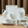 16-Piece Farmhouse Square Dinnerware Set