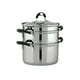 Tramontina Stainless Steel 3 Quart Steamer & Double-Boiler, 4 Piece - Tramontina