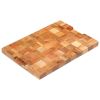 Chopping Board 19.7"x13.4"x1.5" Solid Acacia Wood - Brown