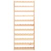 Wine Rack for 77 Bottles Pinewood - Beige