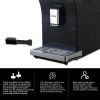 Super Automatic Espresso Machine & Coffee Machine, Black