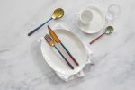 20 Piece Set Linea Rainbow Flatware Set